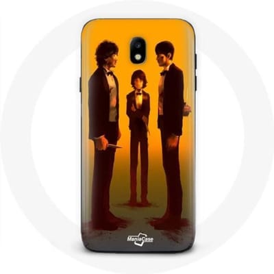 Samsung Galaxy J3 2017 hoesje Squid Game Seong Gi hun Cho Sang woo en Kang Sae Byeok aflevering 9