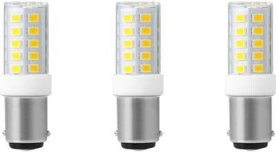 SPL Ba15d LED Lamp 3.5W - Neutraal Wit - 380lm - LED Buislamp T17 - 3 Stuks