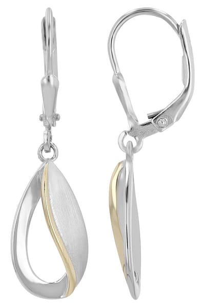 AKZENT Akzent damesoorbel "Glovalia" van 925 Sterlingzilver, gerhodineerd, duurzaam