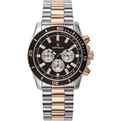 Orphelia New wave OR82601 Horloge - Staal - Multi - Ø 47 mm