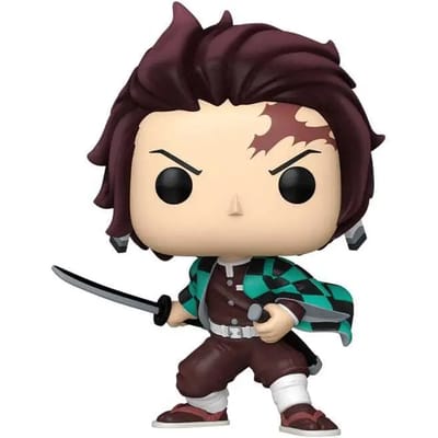 Beeldje Funko Demon Slayer: Kimetsu no Yaiba Super Sized Jumbo POP! Tanjiro