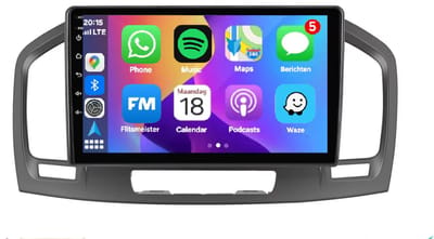 Autoradio 2/32GB met Carplay en Android Auto | Geschikt voor Opel Insignia 2008-2013 | radio met navigatie | 2008 2009 2010 2011 2012 2013