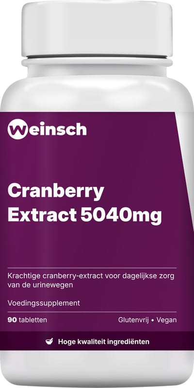 Weinsch Cranberry Extract 5040mg | 420mg | 90 tabletten