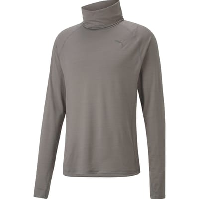 Puma Cloudspun High Neck Longsleeve Heren-Grijs