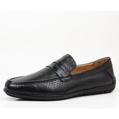 Doudou Schoenen Heren Leer Toplaag Koeienhuid Nieuwe Zomer Handgemaakt Casual Ademend Zachte Zool Instappers Loafers 44