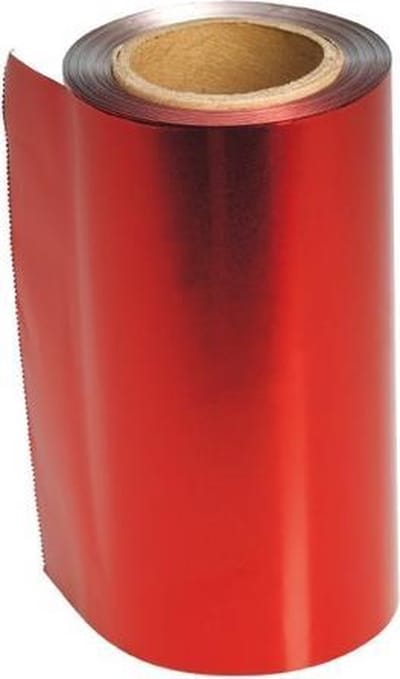 Aluminiumfolie Sinelco Sibel High Haar en Beauty 15 x 12 x 100 cm Rood