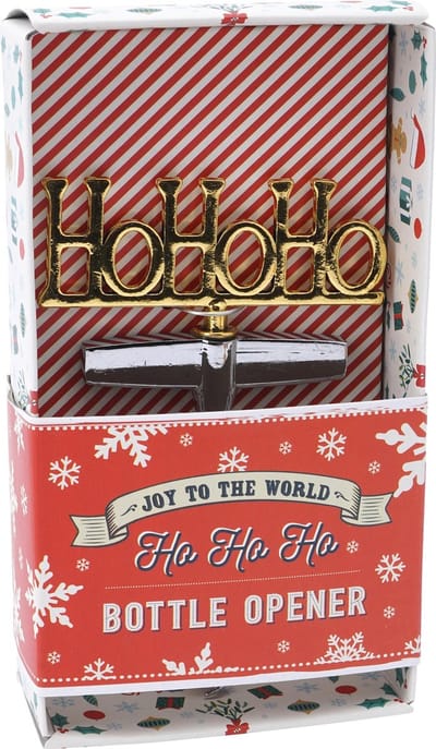 CGB Joy to the World Ho Ho Ho Bottle Opener