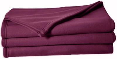 Luxe Fleece Deken Polyester 220x240 cm Pluizig en Warm