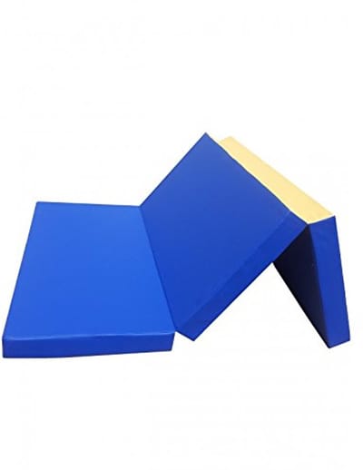 Inklapbare Turnmat 210 x 100 x 8 cm - Zachte Vloermat voor Gymnastiek, Fitness en Sport - Waterdichte Trainingsmat en Logeerbed