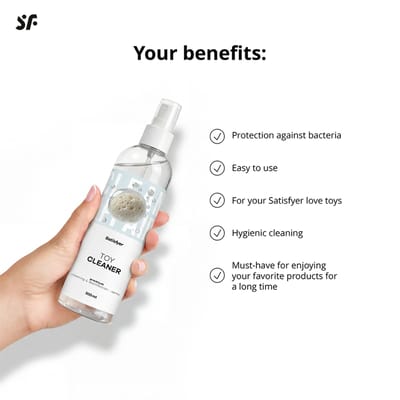 300 ml 'Satisfyer Toy Cleaner'