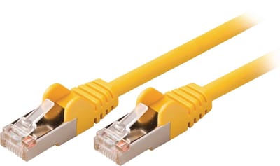 CAT5e SF/UTP Netwerkkabel RJ45 (8/8) Male - RJ45 (8/8) Male 0.50 m Geel