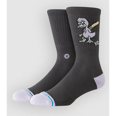 Chaussettes décontractées pour hommes Stance, LIGHTS OUT CREW CHARCOAL