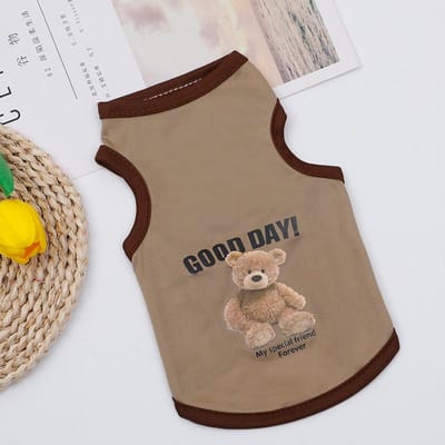 Zomer Kleding voor Huisdieren Ademende Puppy Kleding Katten Kleding Zomer Hond Vest Ademend Dunne Corgi Kleding M