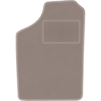 Beige bestuurdersmat voor: Volkswagen Polo II coupé, hatchback, sedan (1981-1992)