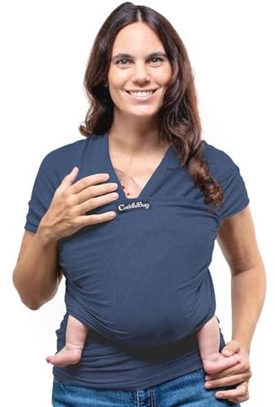 Draagdoek voor baby's en peuters tot 16 kg - Marineblauw