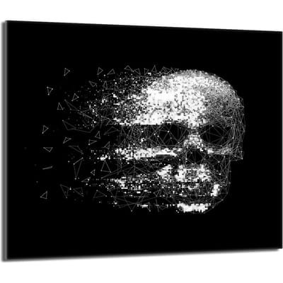 TMK ArtDeko - Serie - Glasplaatbeschermer - 60x52 - Tijdloze Stijl - Veilig en Praktisch