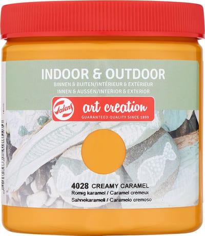 Talens Art Creation indoor & outdoor verf 250ml - Romig karamel