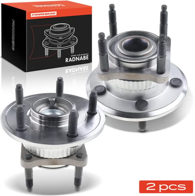 Frankberg 2x Wielnaaf Set Voor voor Opel Astra G Cabrio Caravan Coupé