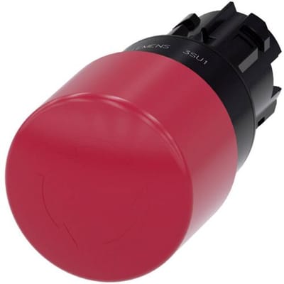 Siemens 3SU1000-1GB20-0AA0 Noodstop-paddenstoelknop Rond IP66, IP67, IP69K 1 stuk(s)