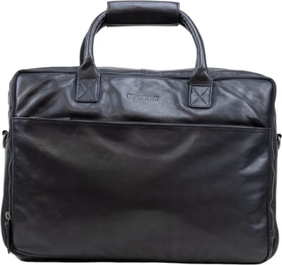 DSTRCT State Street Laptoptas 17 inch zwart