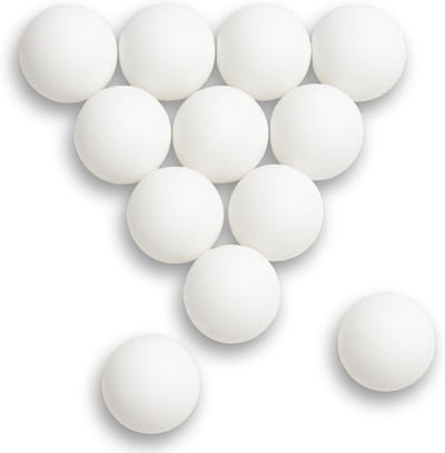 Tafeltennisballen - Pingpong ballen - Feestspellen organiseren - Generieke naadloze ballen - 38mm 12 stuks - Wit