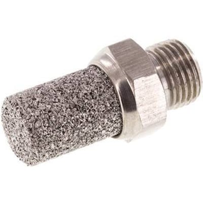 G1/8'' Roestvrijstalen Pneumatische Geluiddemper