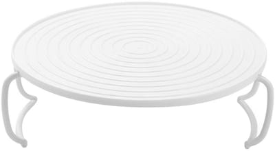 Dailygoods- Magnetronverwarmingsplaat Duurzaam - Magnetronrek - Georganiseerde Keukenopberging - Compact Ontwerp - Efficiënt Gelaagd Ontwerp - Hoogwaardig ABS-Materiaal - Keukenrek