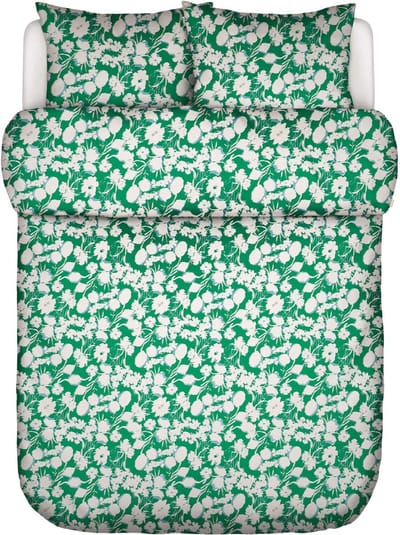 Marc O'Polo Hanne Dekbedovertrek Vivid Green - Tweepersoons – 200x200/220 cm