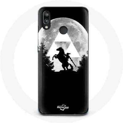 Hoesje voor Huawei P20 Lite - Zelda - Flexibel - Zwart - Bescherming - Gemengd