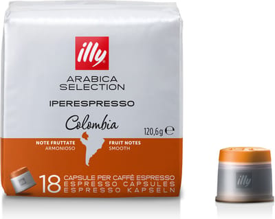 illy - Iperespresso - koffiecapsules - Arabica Selection - Colombia - 6 x 18 capsules