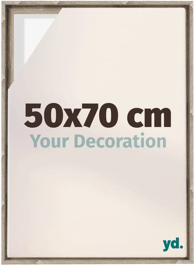 Your Decoration - Baklijst 50x70 cm - Sonoma Eiken - Baklijst voor Canvas - MDF - Lyon