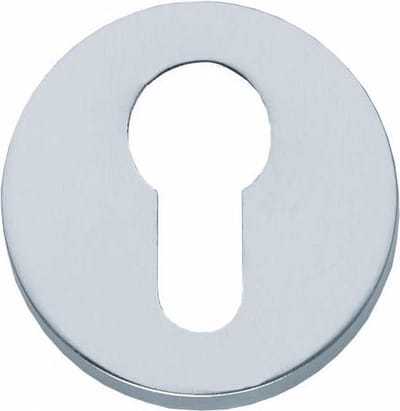 Intersteel Rozet profielcilindergat rond verdekt chroom mat