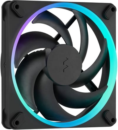 Fractal Design Momentum 14 RGB (3-pack) - Case ventilator - 140mm - Black