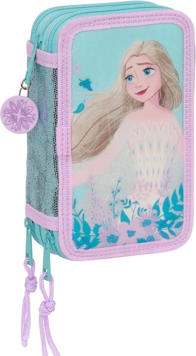 Disney Frozen Gevuld Etui, Hello Spring - 36 stuks - 19,5 x 12,5 x 5,5 cm- Polyester
