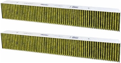 2x Propex compatibel Bosch/Siem 17000822/HEZ381700 CleanAir koolstoffilter afzuigkap/kookplaat (Propex Parts)