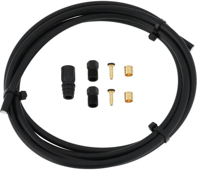 Dailygoods- Remleiding Felsset 1.8m - Hoogdrukbestendig Rubber - O-ringen - Olieleidingen - Schroeven - Rubber Huls - Remleidingkit