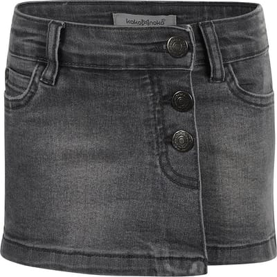 Koko Noko Meisjes Rok - Grey jeans