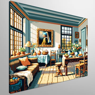 Kunstprint | Wanddecoratie | Canvas | 100 × 100 cm