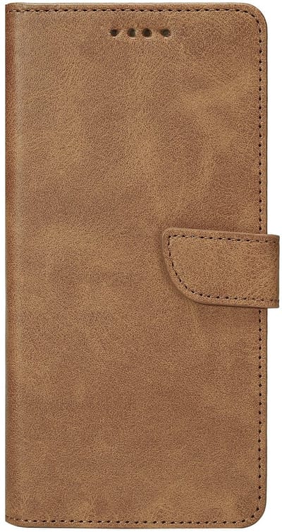 Rixus Bookcase For Apple iPhone 17 Light Brown
