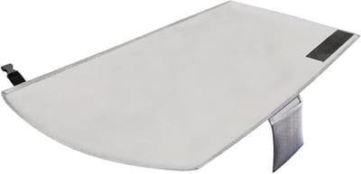 Vliegtuigbed voor kinderen - Reisbed Vliegtuig - Comfortabel Reizen - Opvouwbaar Ontwerp - 77 x 44 cm - Grijs
