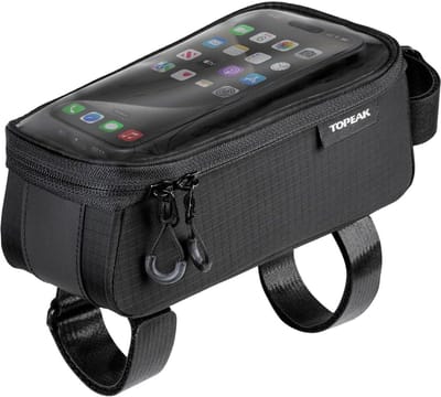 Fiets frame tas met waterdichte telefoonhouder en opbergvakken