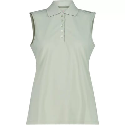 Cmp 3t59776 Mouwloze Polo Groen 2XS Vrouw