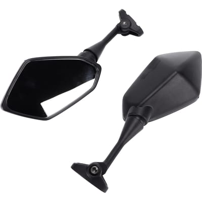 Paar Motorfiets Achteruitkijkspiegels Links Rechts Vervanging voor CBR600RR CBR600 F4 F4I CBR1000RR CBR250R black