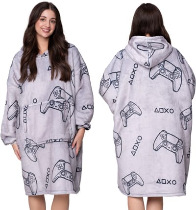 KOCOBLUZA Futrzak - Oversize Trui Dekentje - Warme, dikke, met bont gevoerde kussens - XXL