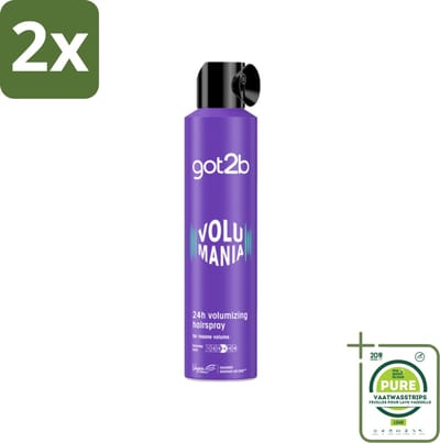 Got2B - Haarspray - Volumania - 300 ml - Voordeelverpakking - 2 stuks - Haarspray - Volume