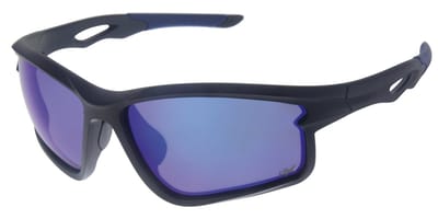 Polarised Blue Sports Master XL Sportzonnebril Zonnebril Lichtgewicht Antislip Sportbril Rubber Bril