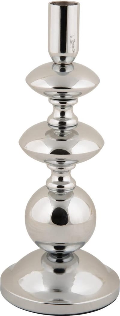 Present Time Kandelaar Dazzle Large - Zilver - Ø10cm - Scandinavisch - IJzer
