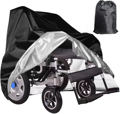 Waterdichte hoes voor elektrische rolstoel, stofwerende beschermhoes, 100*120*70 cm beschermhoes voor elektrische rolstoel, regenhoes voor elektrische rolstoel, hoes voor scootmobiel voor ouderen.