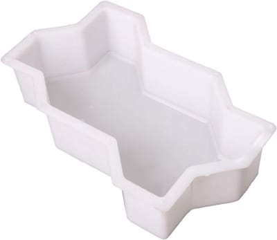 Betonmal Paden - Stoeptegel mal - Tuinpad Aanleggen - Herbruikbaar ABS Materiaal - 24x13x6 cm - Zwart