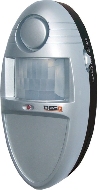 DESQ Automatische beveiliging Bewegingsdetector met ingebouwde sirene
